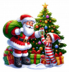 Navidad Santa y Niño