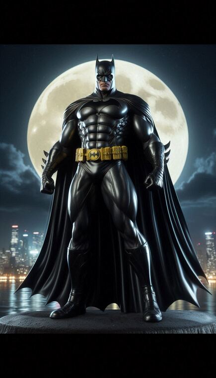 Batman en edificio