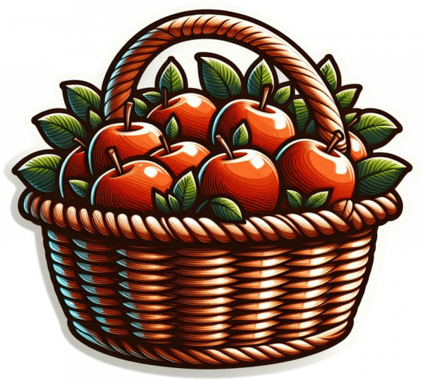 Cesta de Manzana