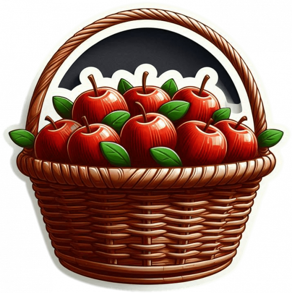 Cesta de Manzana