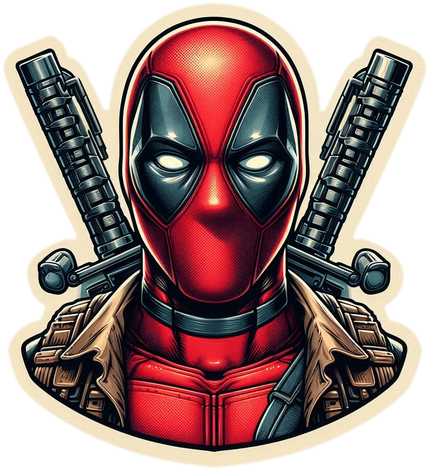 deadpool vintage 03-min Deadpool en busto
