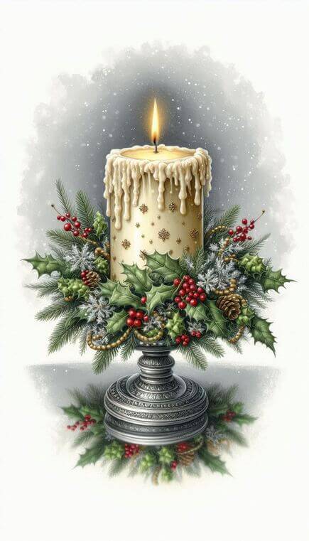 Vela de Navidad