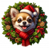 Chihuahua de Navidad