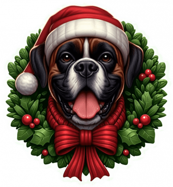 Bóxer de Navidad
