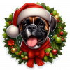 Bóxer de Navidad