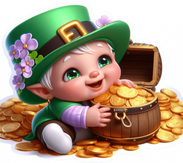 Duende Leprechaun bebe