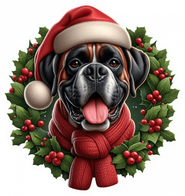 Bóxer de Navidad