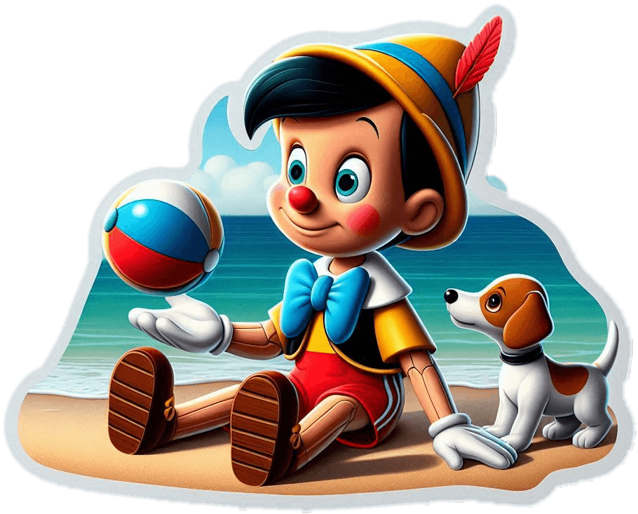 2169-Pinocho jugando 04 Pinocho Jugando