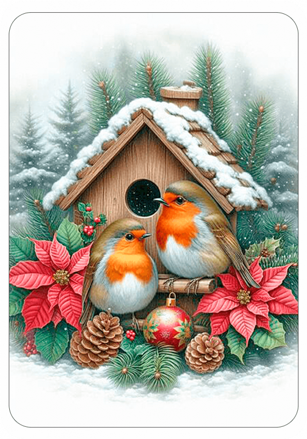 Robin de Navidad
