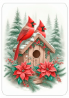 Cardenales de navidad