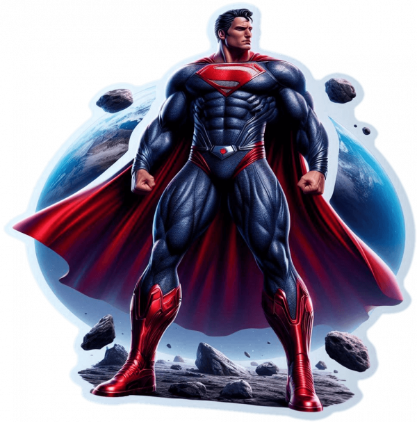 Superman en Asteroide