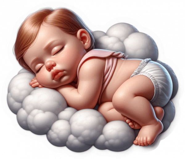 Bebe Duerme en Nube