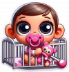 Bebe en Corral
