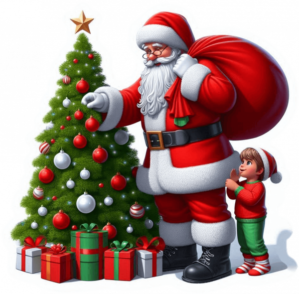 Navidad Santa y Niño