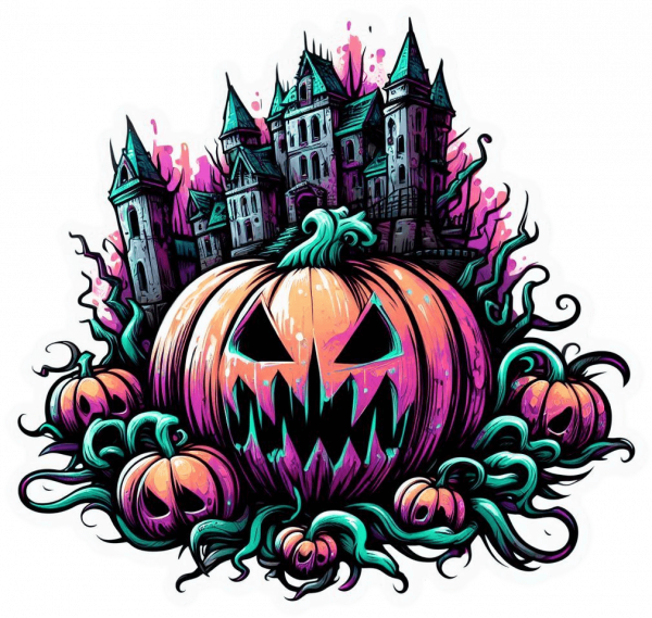 Calabaza Gótica Halloween