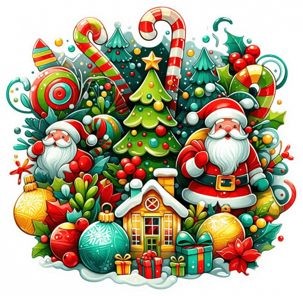 Navidad y Santa Claus