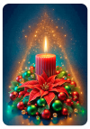 Velas de Navidad Ambiente De luces