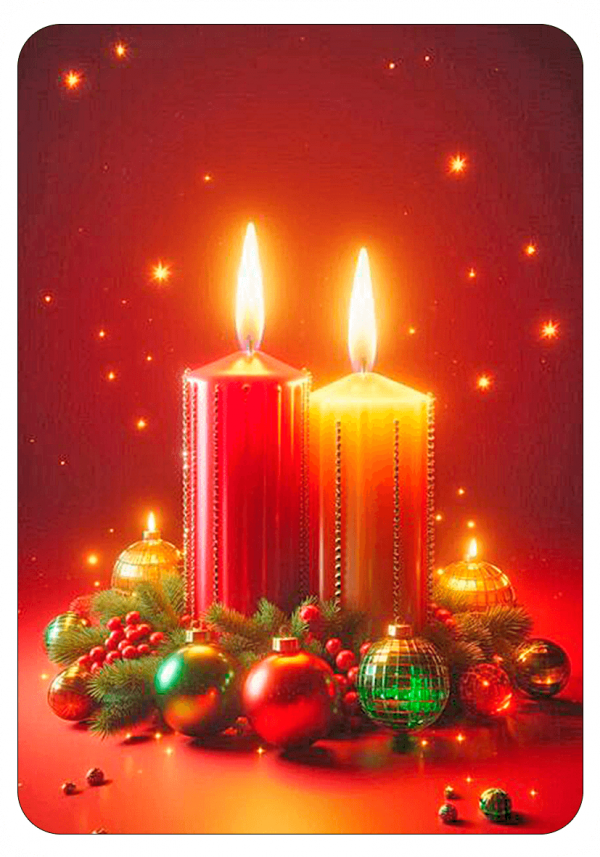 Ambiente de Velas de Navidad