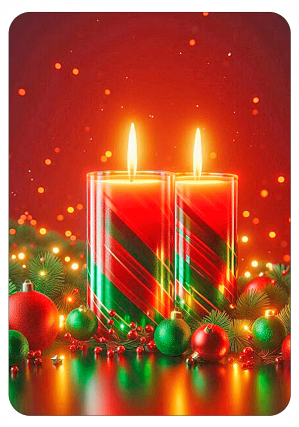 Ambiente de Velas de Navidad
