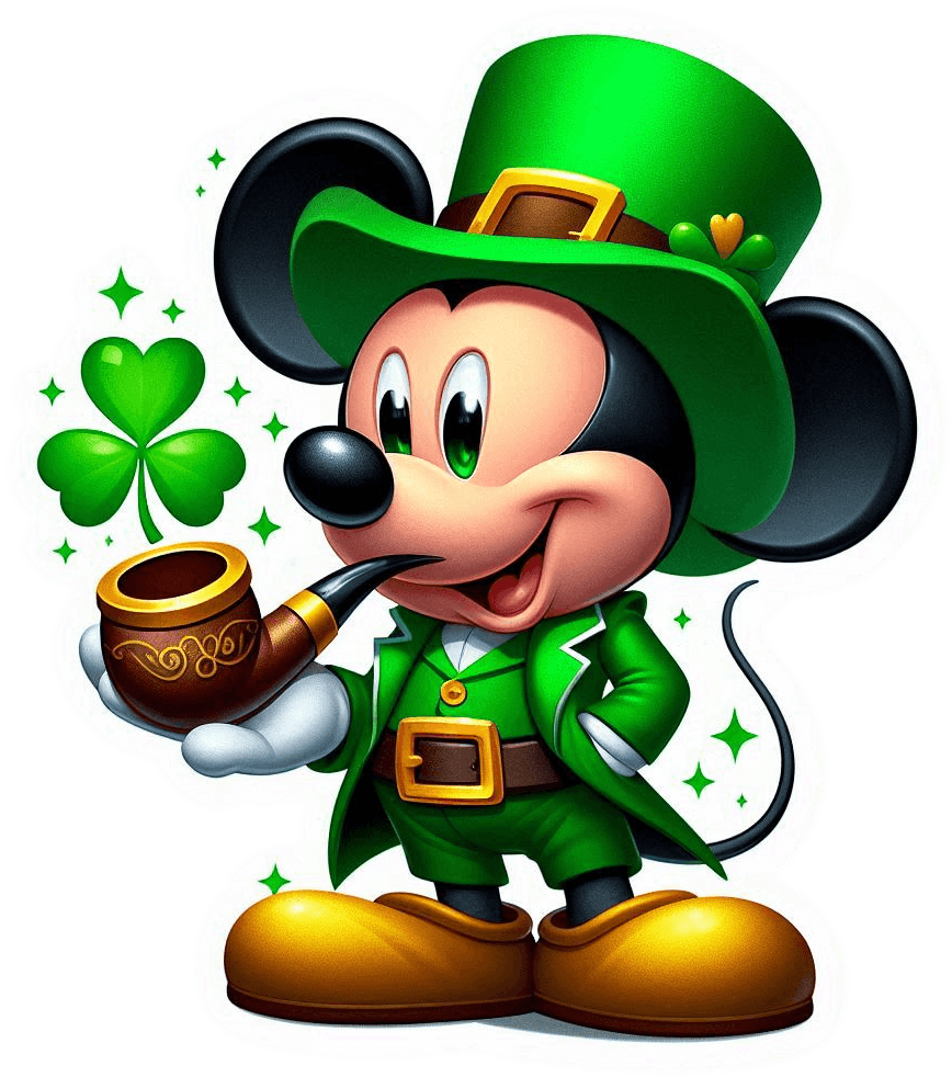 Mickey Duende Leprechaun