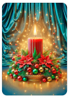 Velas de Navidad Ambiente De luces