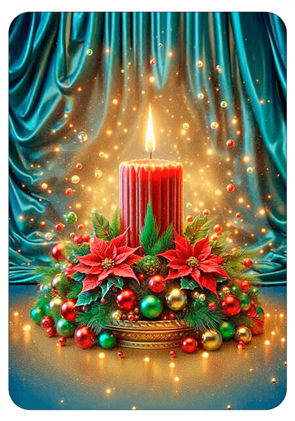 Velas de Navidad Ambiente De luces