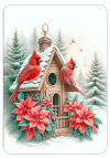 Cardenales de navidad