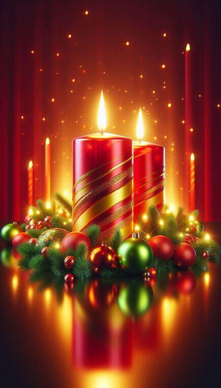 Velas de Navidad