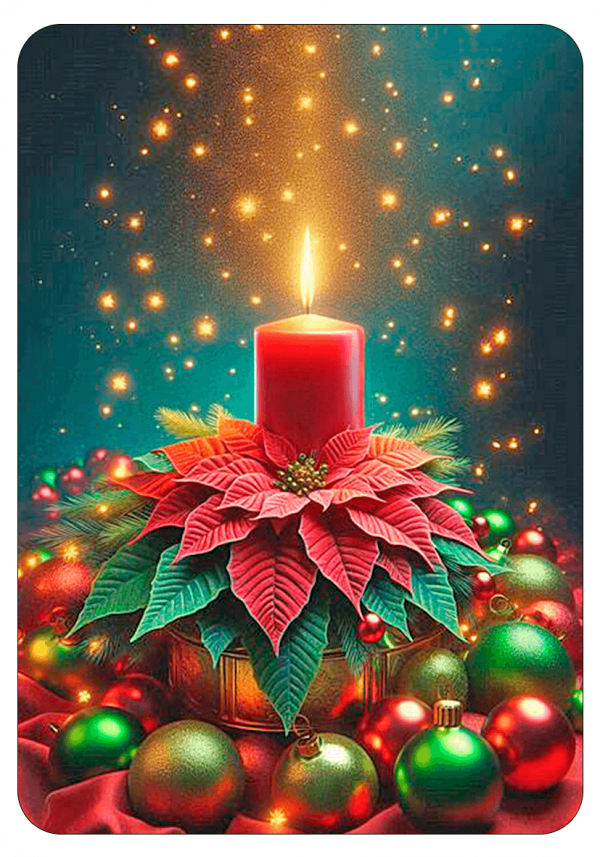 Velas de Navidad Ambiente De luces