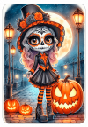 Muñca Gotica Catrina Kwaii
