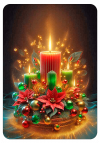 Velas de Navidad Ambiente De luces