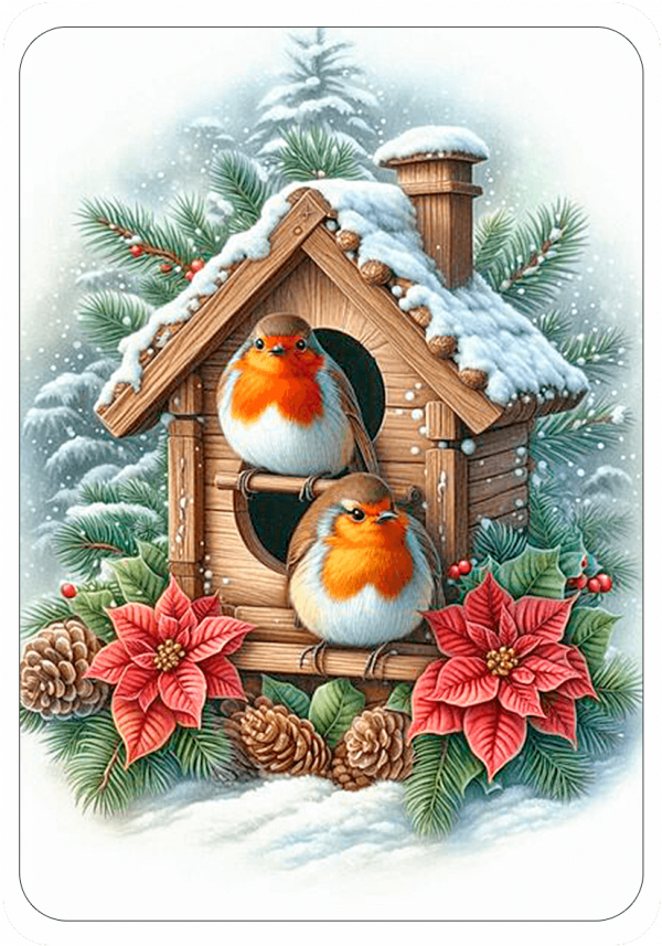 Robin de Navidad