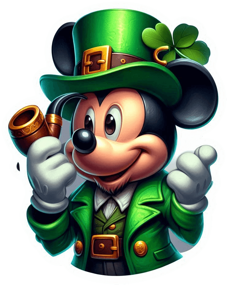 Mickey Duende Leprechaun