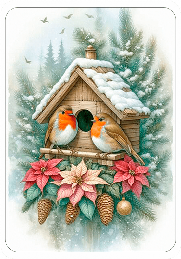 Robin de Navidad