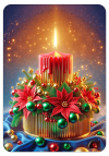 Velas de Navidad Ambiente De luces