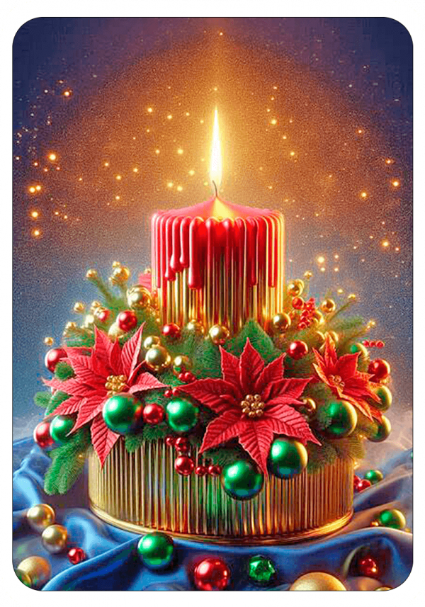 Velas de Navidad Ambiente De luces