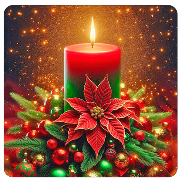 Velas de Navidad Ambiente De luces