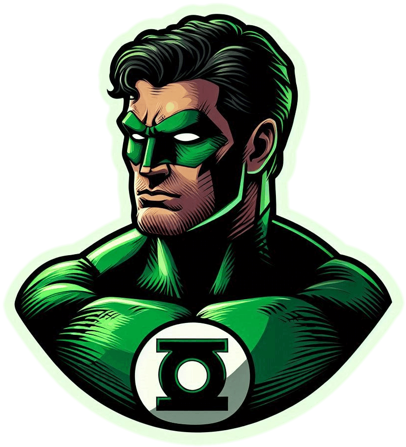 2478-linterna verde busto 03 Linterna Verde