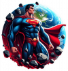 Superman en Asteroide