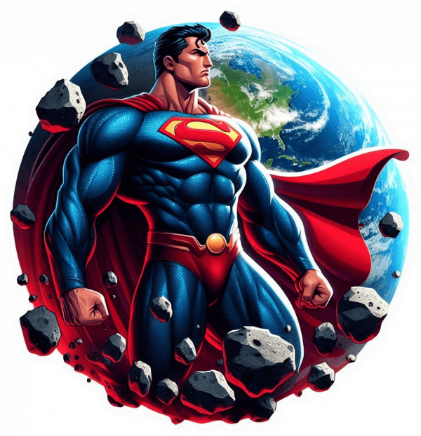 Superman en Asteroide
