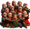 Ambiente de Navidad Niños Cantores