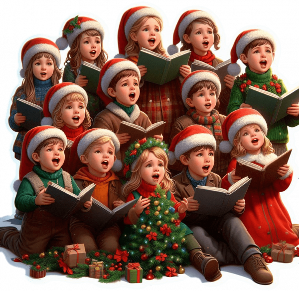 Ambiente de Navidad Niños Cantores