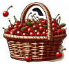 Cesta de Cerezas