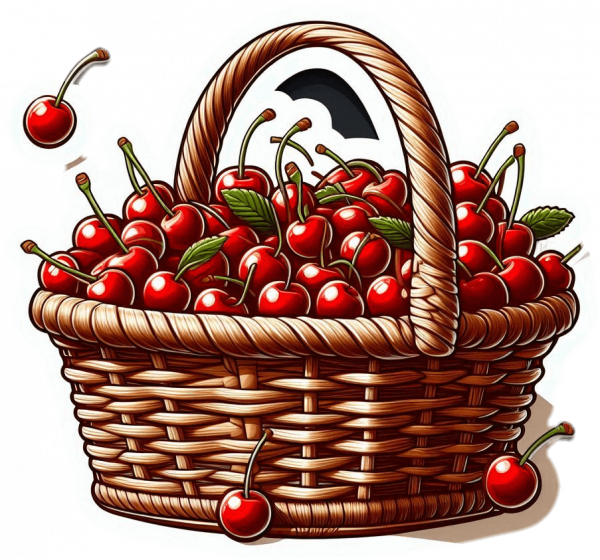 Cesta de Cerezas