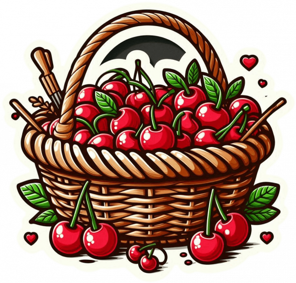 Cesta de Cerezas