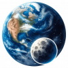 La Tierra y la Luna
