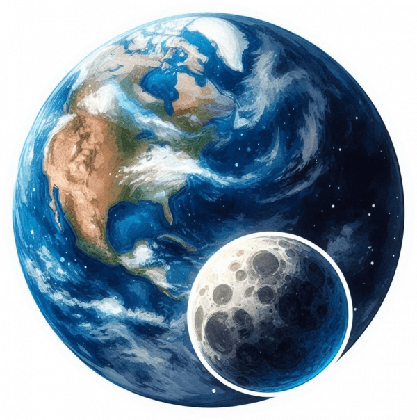 La Tierra y la Luna