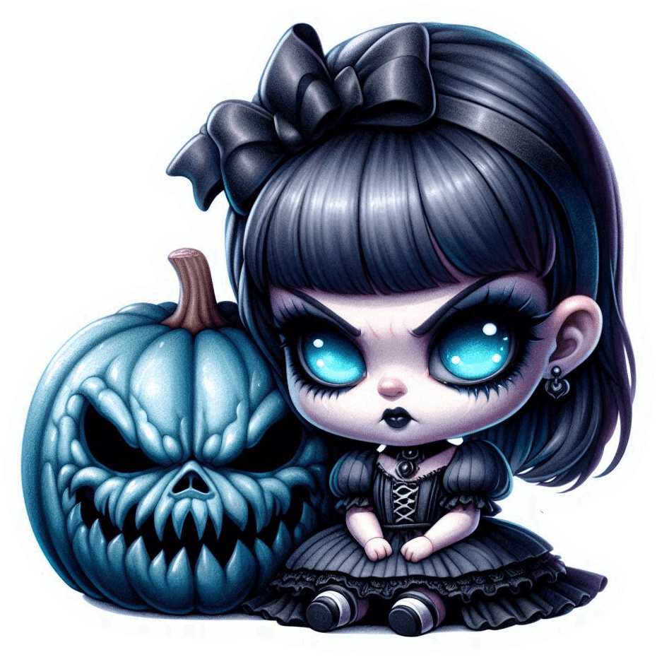 Muñeca Gotica kwaii