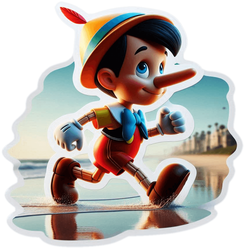 2639-Pinocho paseando 03 Pinocho Paseando