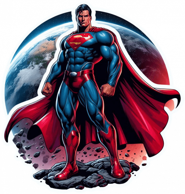 Superman en Asteroide